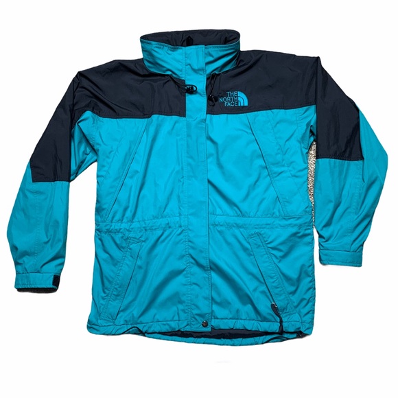 black north face ski jacket